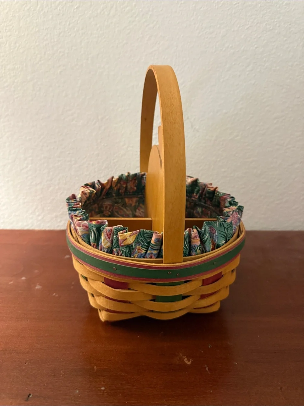 Longaberger Easter 1999 Basket with Removable Bunny